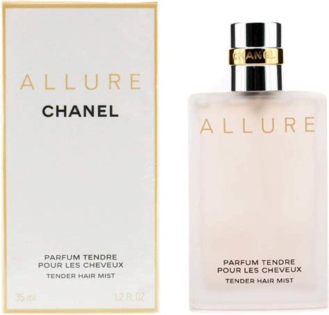 Chanel Allure Parfum Tender Hair Mist For Unisex, 35 Ml, White